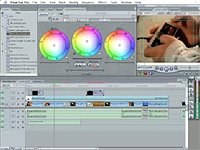 barevné korekce videa