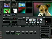 prostředí aplikace Tricaster