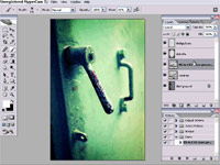 barevné korekce na fotce