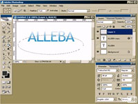 logo ve stylu web 2.0