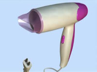 3D horkovzdušný fén