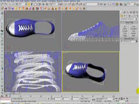 Plátěné tenisky v 3D