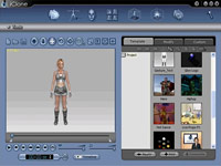 animace postav a scény