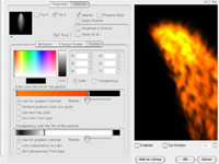 digitální částice ve videu