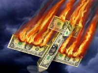 počátek hyperinflace v USA