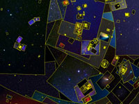 Mapa vesmírné oblohy